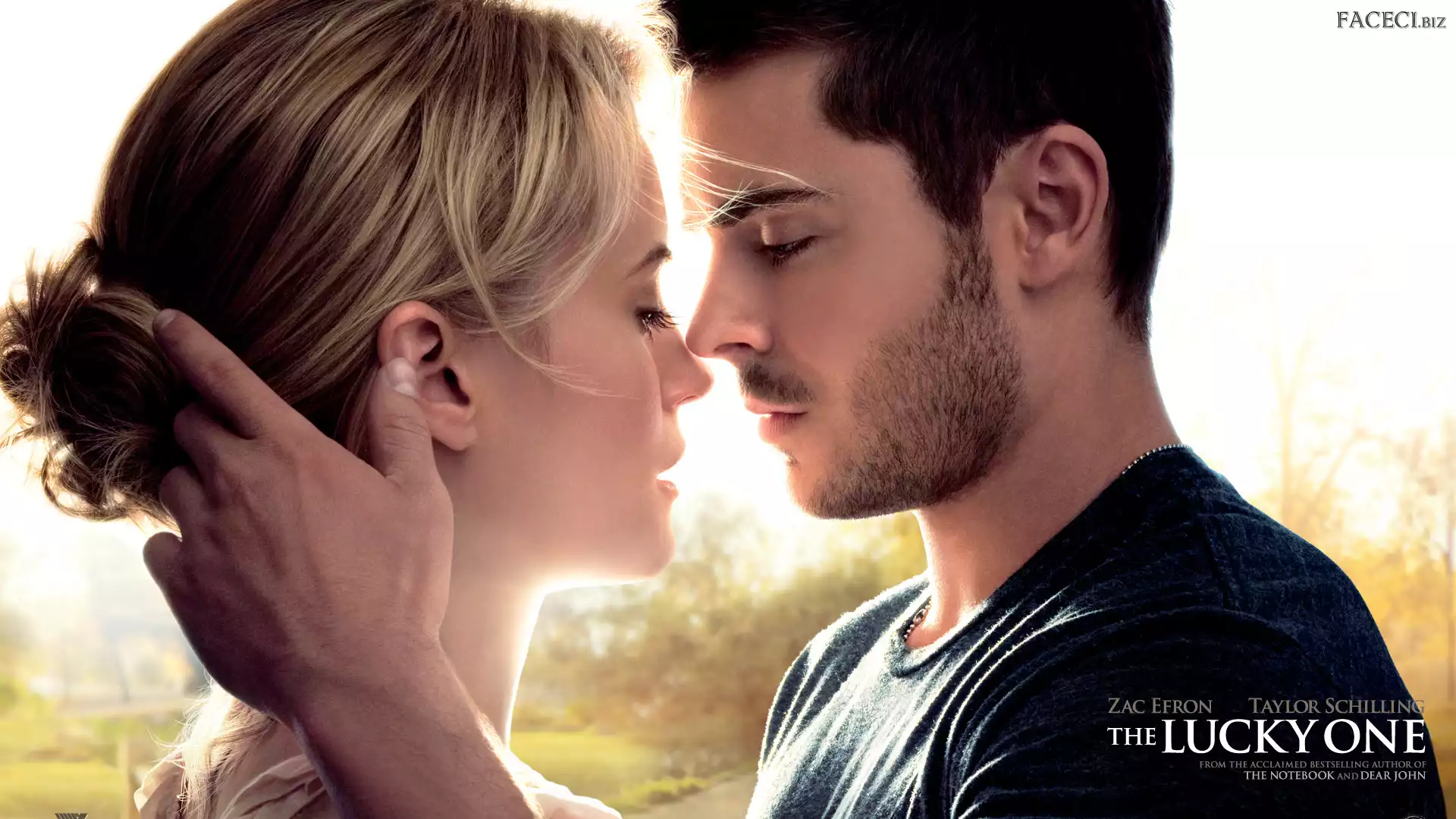 Zac Efron, The Lucky One, Film, Taylor Schilling, Aktor, Szczęściarz, Aktorka